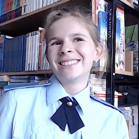 Владлена Никифорова победила в отборочном матче «Страницы’23» в лицее № 11 города Благовещенска